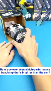 Đèn Pin Đeo Đầu T998 Siêu Sáng 2in1 Kiêm Sạc Dự Phòng Chống Nước Cổng Sạc UBS/TYPE-C Tiện Lợi Dùng Sạc Điện Thoại