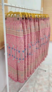 ผ้าถุงสำเร็จ สำหรับผ้าถุงซิปข้าง ทรงป้ายจิตรดาทอลายหัวใจ ผ่อนคลาสวาน ราคาล่าสุด