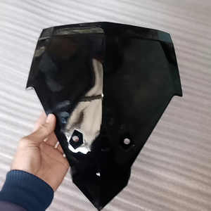 Cover tameng dasi depan Honda Vario 125 150 LED old hitam tahun 2015 2016 2017