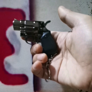 Korek Api Pistol Mini Gantungan Unik