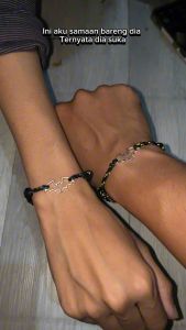 Gelang Batman & Catwoman Couple Free Box & Stiker