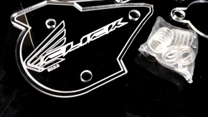 Honda click crankcase and air filter cover