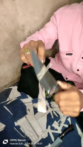 pisau seset PB 12cm enak untuk sayat kulit sapi