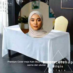 Cover Meja Kain Suede Taplak Meja Ruang Tamu
