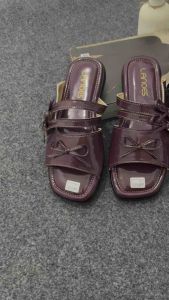 LANOES Sandal Paltform Wanita Korean Style Terbaru Kekinian 2025