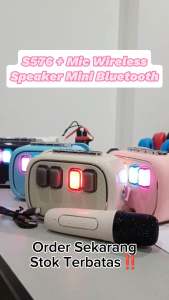 SPEAKER BLUETOOTH MINI PORTABLE S576 + MIC WIRELLES