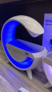 SPEAKER BLUETOOTH NIXNOX G1 PORTABLE WIRELLES CHARGER 15W + LAMP LED NIGHT LIGHT RGB