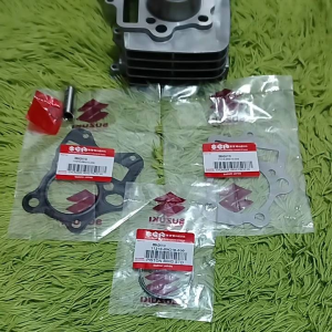 SUZUKI GENUINE CYLINDER BLOCK FOR SMASH 110 COMPLETE SET