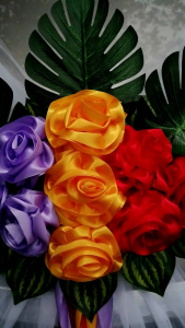 Bunga Mobil Pengantin Sakura 3JB