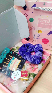 Bawal LeeyanaRahman Gift Box Murah Hadiah Birthday Viral Hijab Set