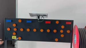 Solar LED Arrow Board / Arrow Warning Caution Light Blinker