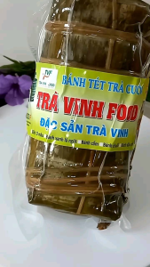 Bánh Tét Trà Cuôn Đậu Mỡ Và Bánh Ú