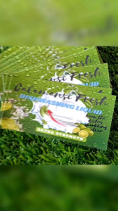 BRCos 36 Pcs Dishwashing Liquid Calamansi Fresh Sticker Labels