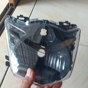 Reflektor Plus Mika Lampu Depan Honda Beat Karbu 2008-2012 Custom Hitam Bahan Daymeker Biled Motorcycle