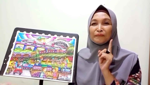 Penggaris Kereta HanDini Art Bahan Akrilik Bening 2mm Peralatan Menggambar