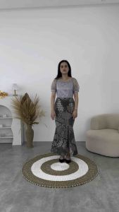 [Elaina Collection] Dress Nayla (PREMIUM) M-L-XL / DRESS BATIK / DRESS NATAL / DRESS WISUDA / DRESS LEBARAN / DRESS KONDANGAN / DRESS PARTY