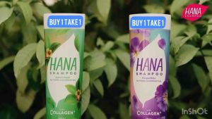 (Buy1Get1) HANA Shampoo with Collagen Original 2x200ml