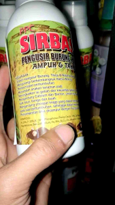PUPUK CAIR PADI PPC SIRBASRENG 77 + ZPT Pengusir Burung Hama Tikus dan Walang Sangit Ampuh & Tahan Lama 500ml