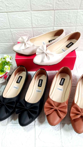 N3 Shoes Flat Shoes Pita Dasi Sepatu Balet Wanita