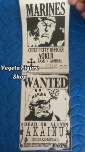 100 Hình Truy Nã One Piece Wanted dán tường Manga Anime Onepiece Luffy Nika Kaido Bigmom Zoro Katakuri Law Marco Ace Kid