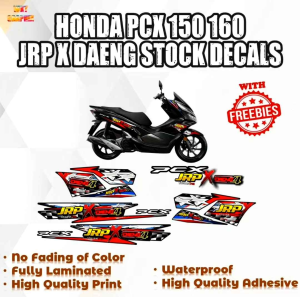 HONDA PCX 150 160 JRP X DAENG STOCK DECALS (WATERPROOF LAMINATED FADE PROOF)