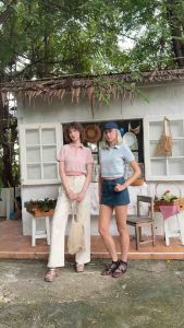 AIYU KNIT POLO(Blue•Pink•Brown•Yellow)