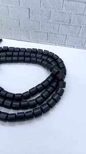 tasbih kayu kelor hitam motif Marjan Fs022