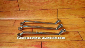 Kunci Ring Berbagai Ukuran Merk Bison