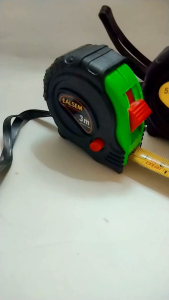 Meteran Manual 3 5 75 Meter Gagang Karet Measure Tape