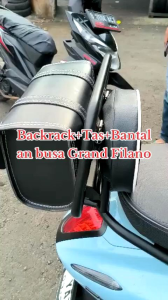 Sandaran Belakang, Bantalan & Tas Motor Grand Filano: Perlengkapan Motor untuk Kenyamanan