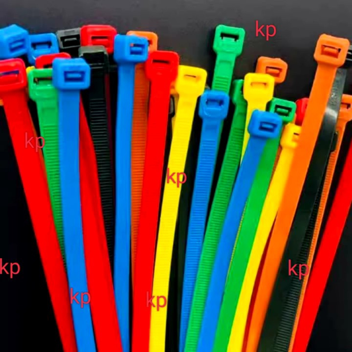 (HCM) Bịch 💯 sợi Dây Thít Dây Rút Nhựa mix 4 màu 5x15cm (2.7li x15 cm ...