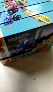 Mainan Anak Mecha Of Steel Robot Motor Transformer Block Brick DIY Bongkar Pasang 4 in 1