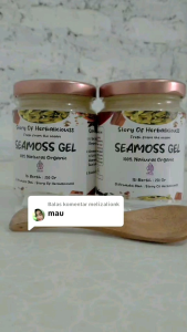 Gel Seamoss | Gratis Kuas Masker & Sendok Kayu | 250gr
