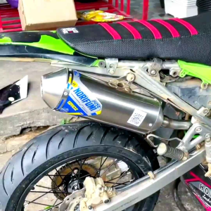 Knalpot Norifumi GRIDZ Semi Bending: Pilihan Terbaik untuk KLX 140 & KLX 150