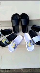 Sandal slop kuit cowok dewasa distro terbaru murah kekinian casual ukuran 39 40 41 42 43 f027