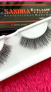 SANDRA Eyelash Beauty Paket 3 Pasang Bulu Mata 3d Natural kode F-19
