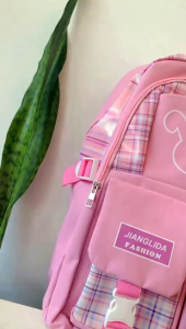 Tas Ransel sekolah cewe Tas Ransel sekolah anak perempuan gratis botol minum