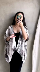 MOANA OUTTER - Outer Wanita Bahan Adem dan Flowy