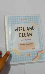 Activity Book - Wipe & Clean Vol 02 - Worksheet Edukasi Aktivitas Anak