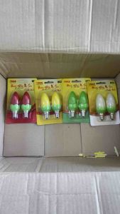 Bóng đèn cà na LED nụ sen OKAS NS 4 màu