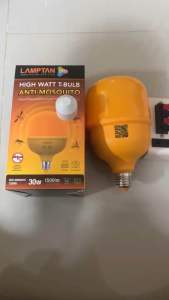 LAMPTAN หลอดไฟไล่ยุงกำลังวัตต์สูง LED High Watt T-Bulb Anti-Mosquito ขั้ว E27