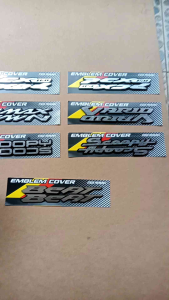 Emblem PCX Timbul Bahan Akrilik Sepasang