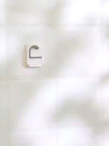 OHHDEER Mop Holder Wall Mount Broom Mop Hanger Umbrella Mop Clip Organizer Storage Rack Bathroo 折叠拖把架(挂钩)m Accessories