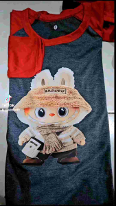 Kaos Atasan Wanita sablon Labu m71/ Kaos raglan Wanita Lengan 3\4/ Kaos Cewek/ Kaos Oblong/ Baju Kaos Tshirt/ Tshirt wanita/ Tshirt cewek/ Baju Wanita
