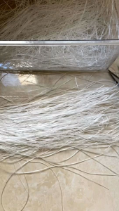ROVING GYPSUM KILOAN SERAT FIBER UNTUK LIS GYPSUM Harga per 1/2 kg