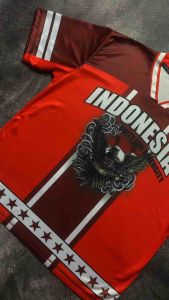 YOUTHSIDE Jersey Vintage Indonesia 1945 Dryfit Jersey Timnas Indonesia