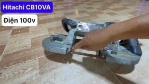 Cưa lọng vòng Hitachi - hàng nội địa Nhật dùng điện 100-110Volt dùng lưỡi size 1130x125mm