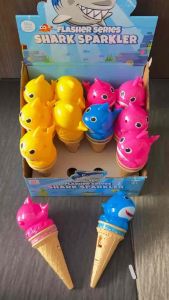 Flasher Series Shark Sparkler Music with Light