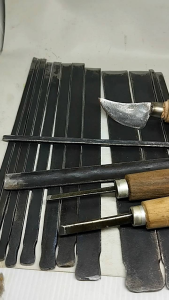 tatah ukir Jepara komplit murah diasah"