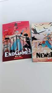 Newsprint graphic novel ภาษาอังกฤษ อิงประวัติศาสตร์ สำหรับเด็ก เซต 2 เล่ม